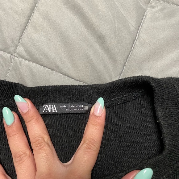 Zara Black Cardigan - Picture 3 of 3